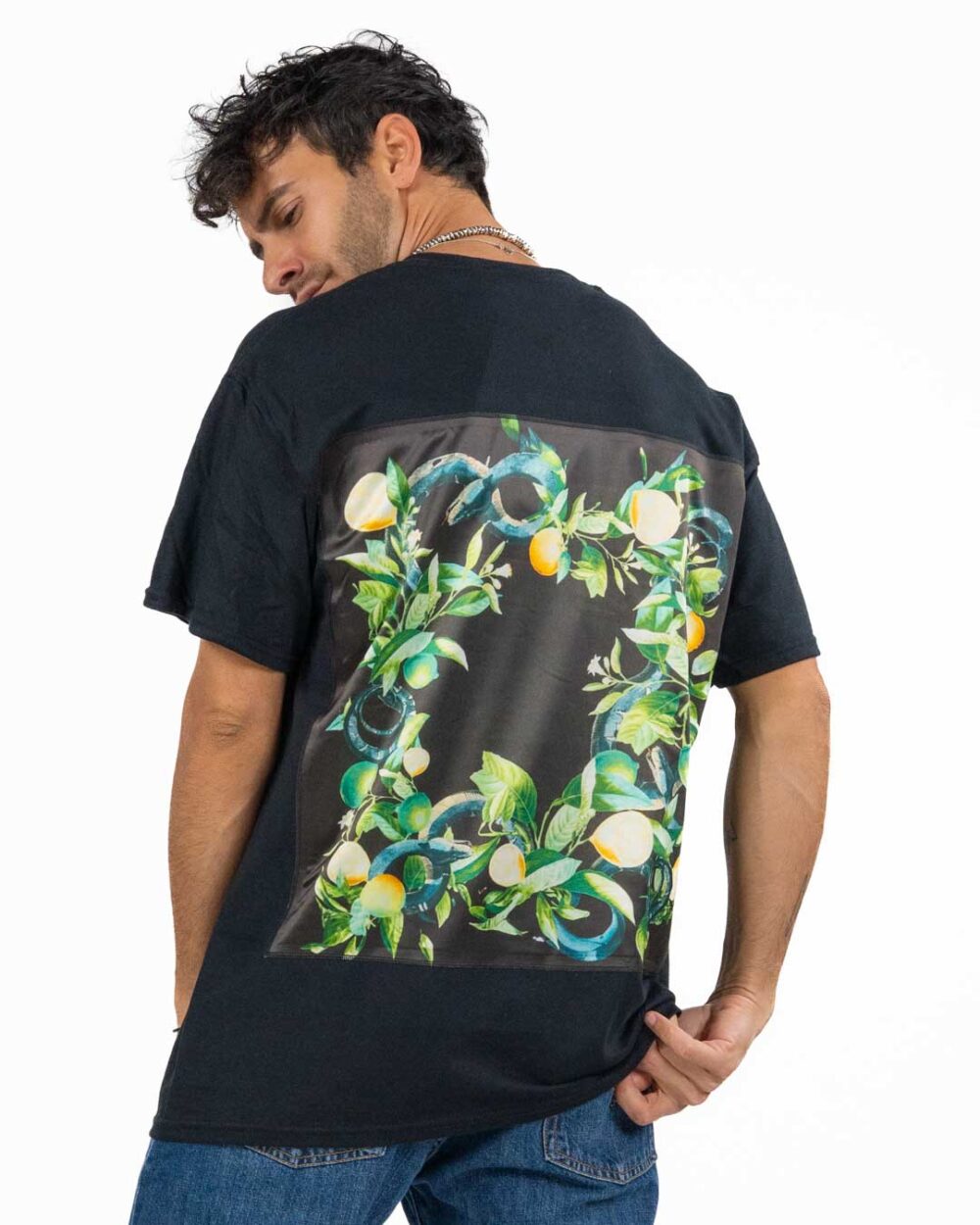 BOTTEGA ARTIGIANA - Camicia Fantasia Rosa e Verde - immagine 197
