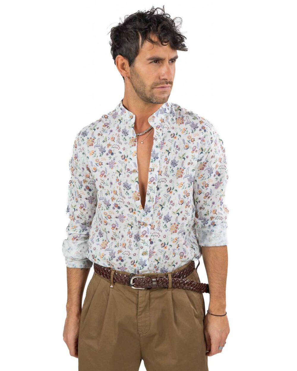 Berna - Camicia in fantasia - immagine 3