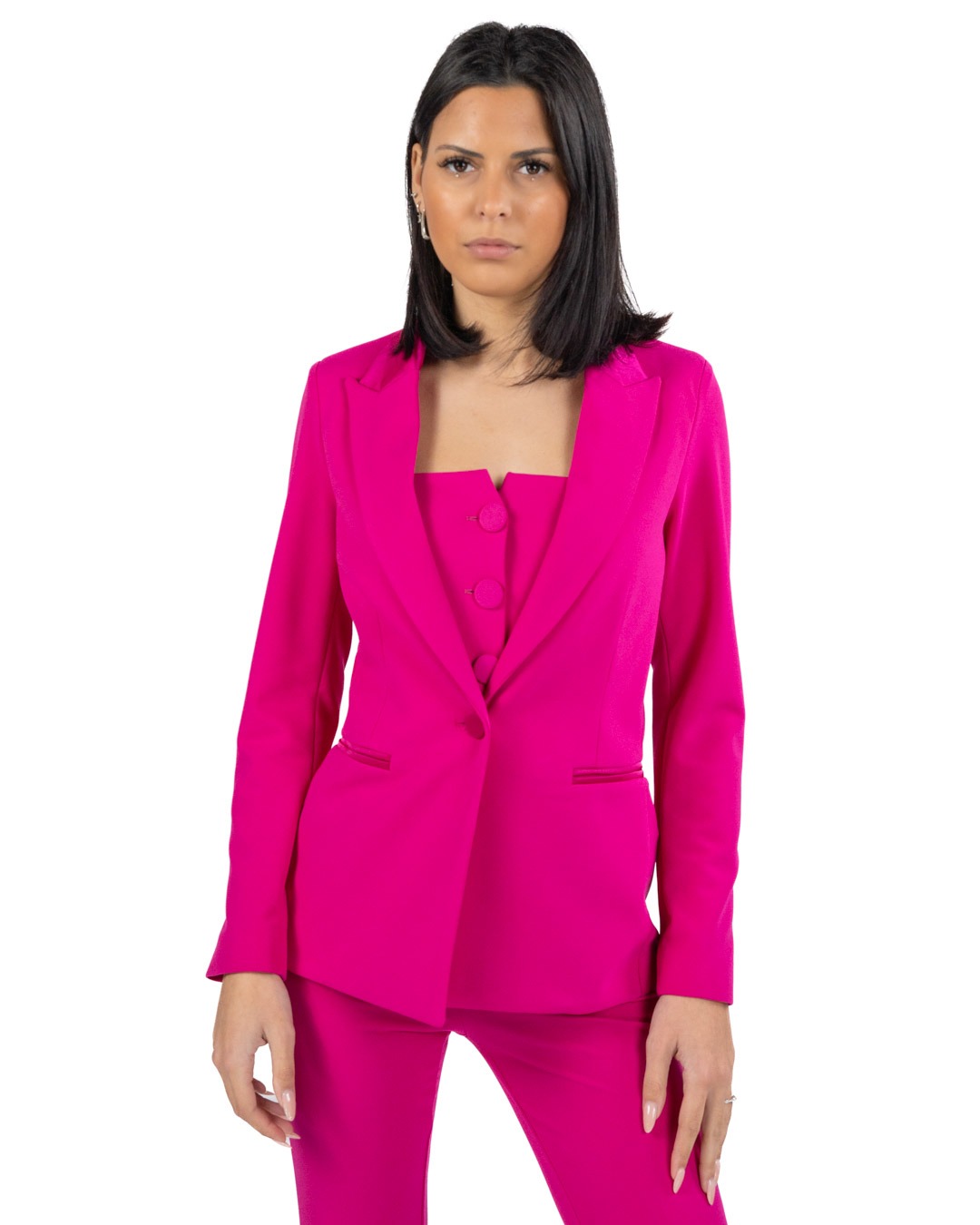 VICOLO - Giacca Fuxia