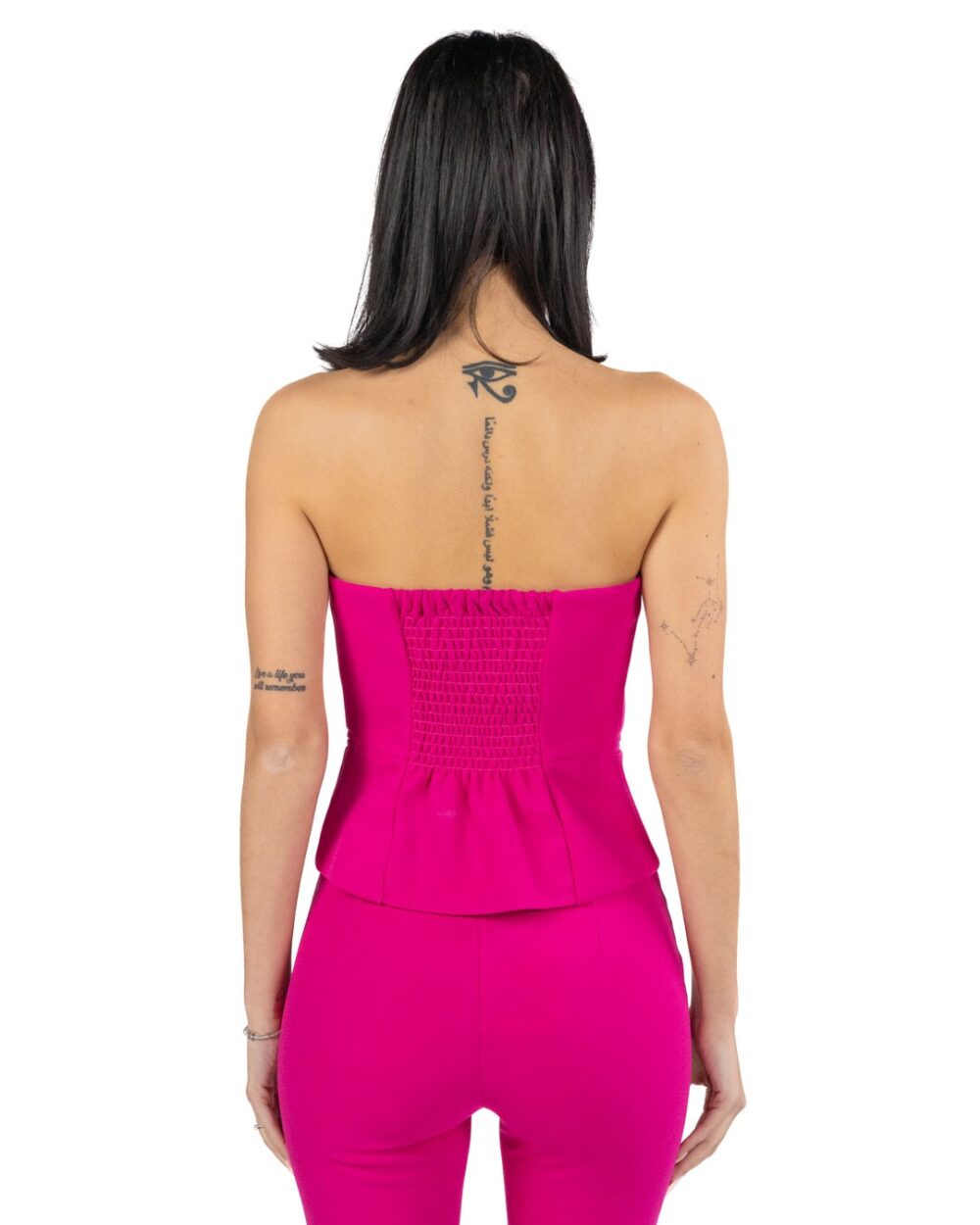 VICOLO - Top Fuxia - immagine 2