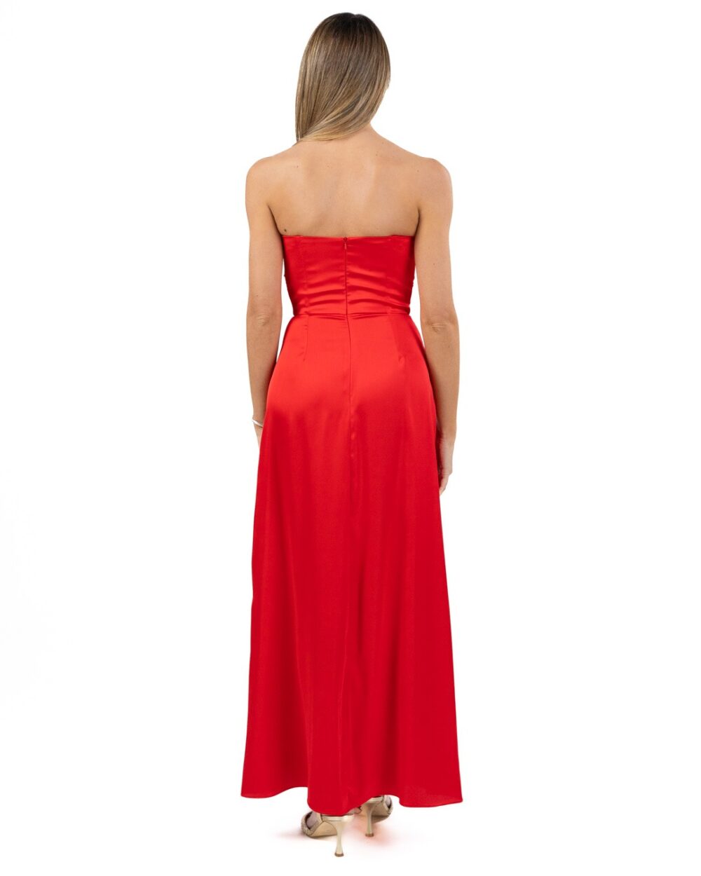 Hanita - abito rosso - immagine 2