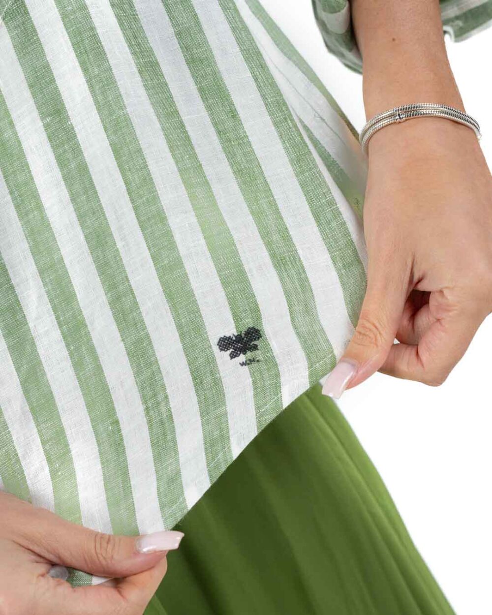 WEEKEND MAX MARA - Camicia in Lino Verde - immagine 4