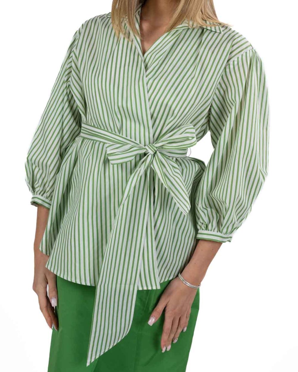 WEEKEND MAX MARA - Camicia in Tela di Cotone e Seta - immagine 3
