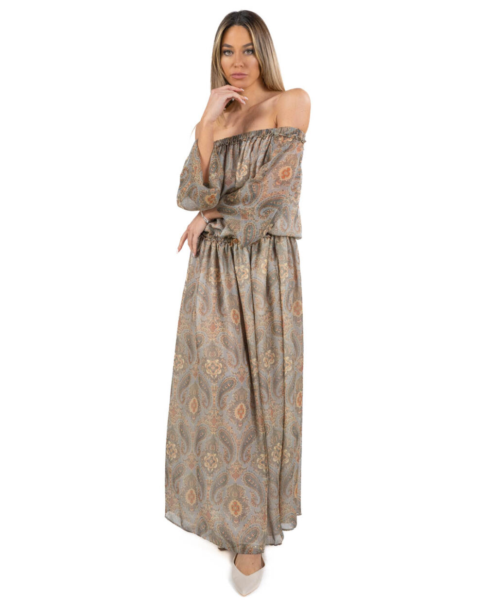 WEEKEND MAX MARA - Abito Lungo in Georgette di Seta - immagine 2