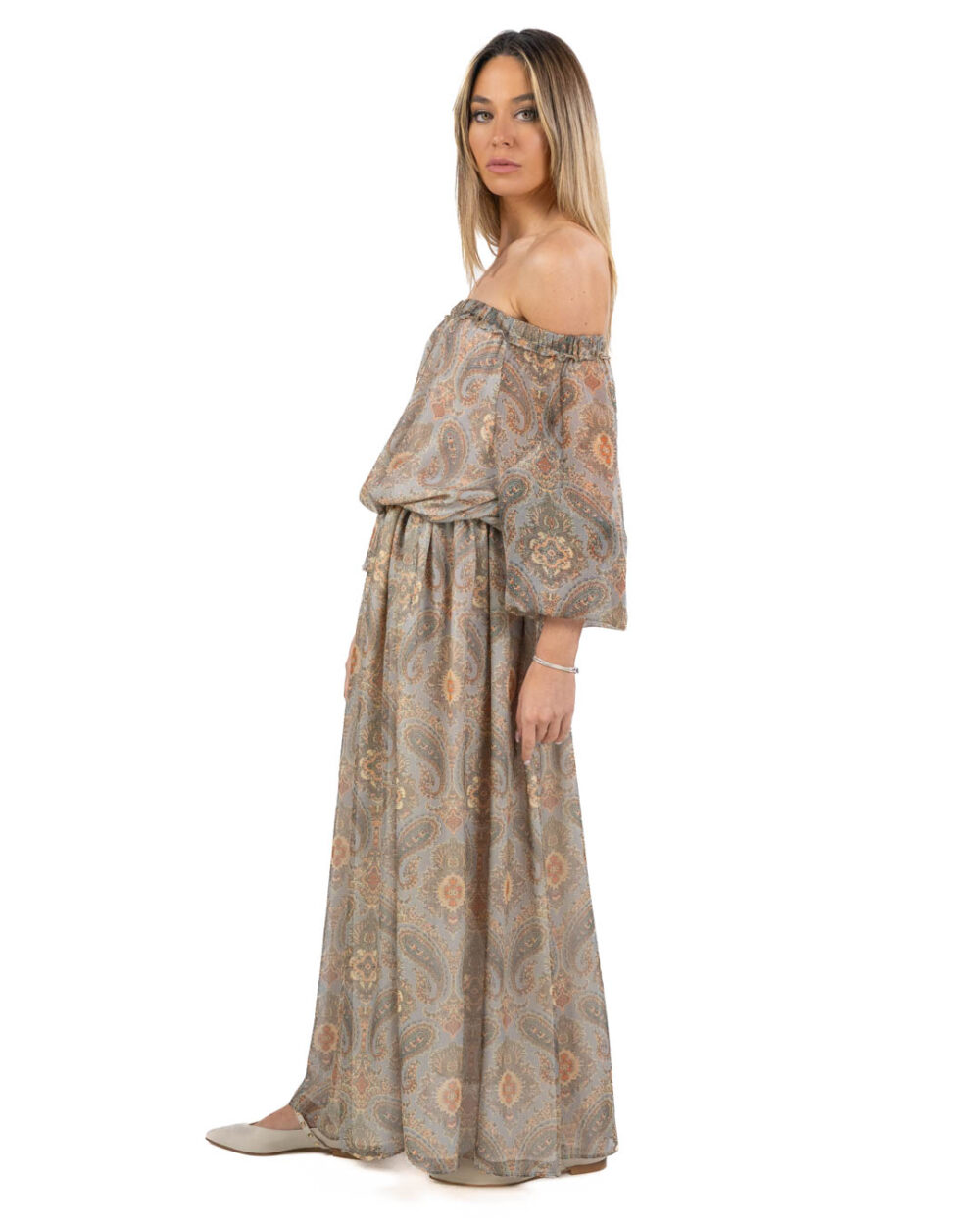 WEEKEND MAX MARA - Abito Lungo in Georgette di Seta - immagine 3