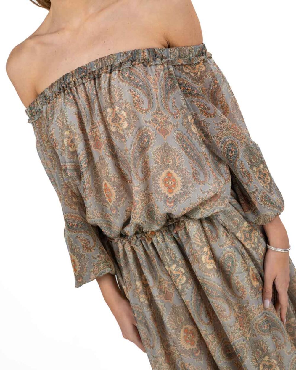 WEEKEND MAX MARA - Abito Lungo in Georgette di Seta - immagine 4