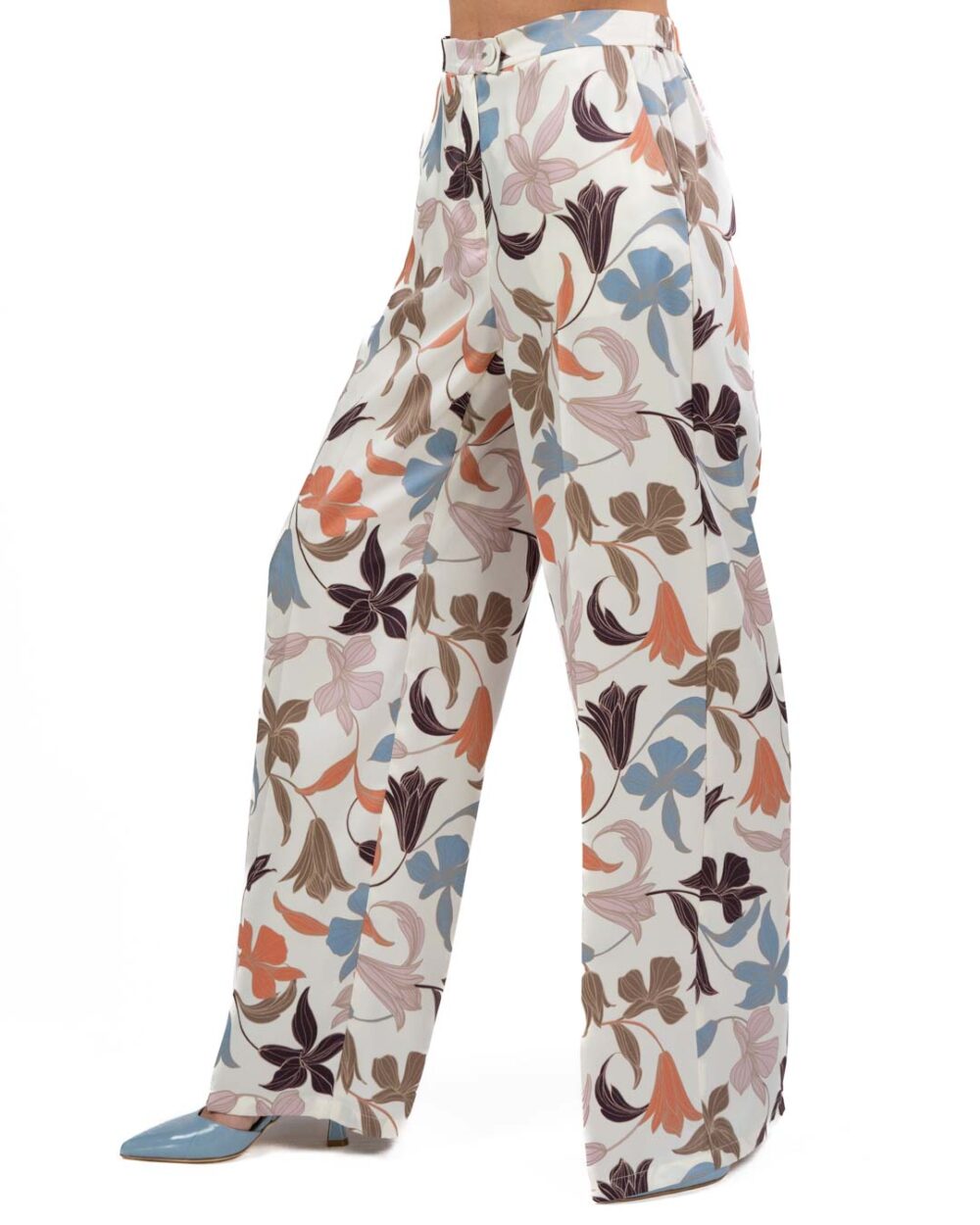 EMME MARELLA - Pantalone Fantasia Floreale - immagine 2