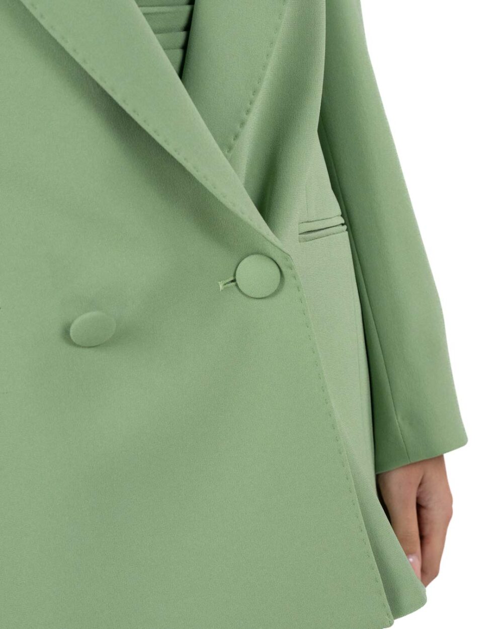 MARELLA - Giacca in Cady Verde - immagine 5