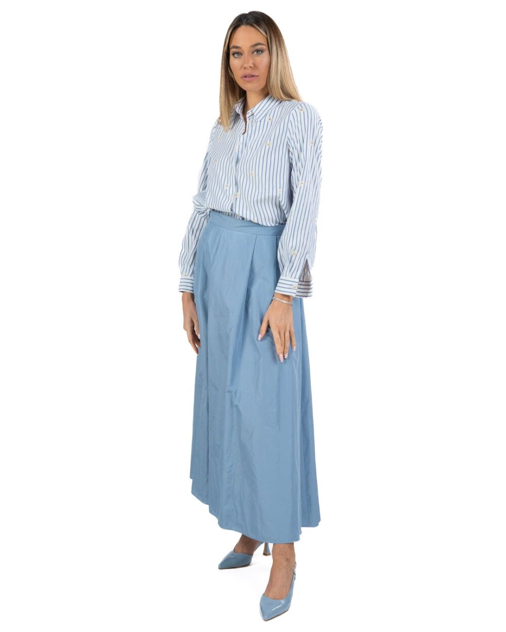 Emme Marella - gonna in taffeta - immagine 2