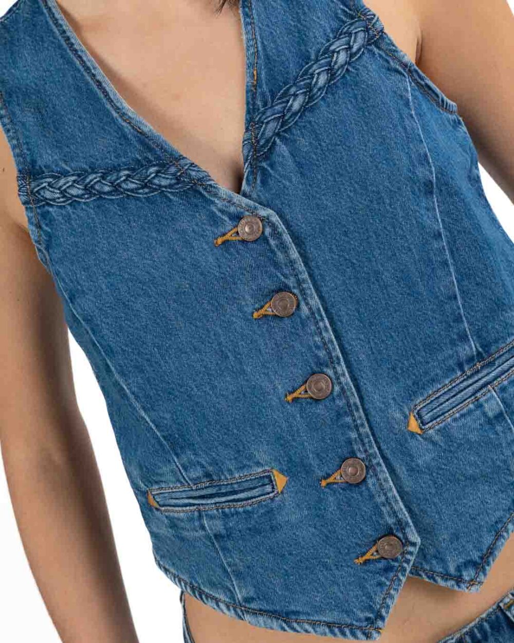 LEVI'S - Gilet in Jeans - immagine 3