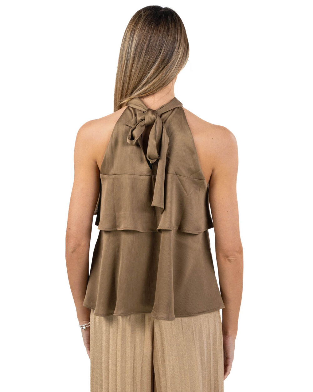 EMME MARELLA - Top in Creppone - immagine 3