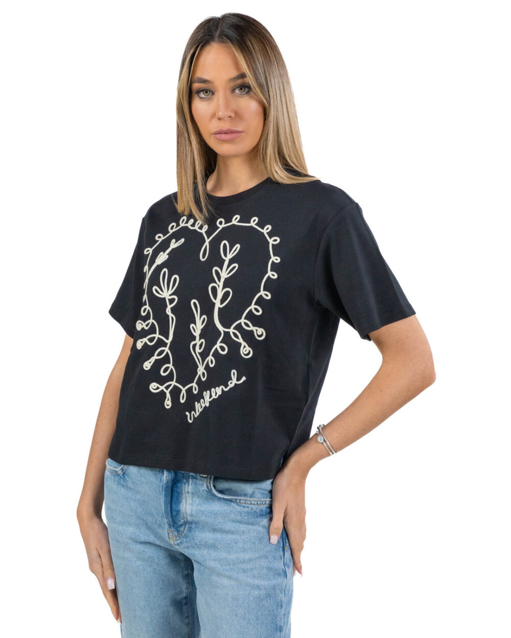WEEKEND MAX MARA - T-shirt in Cotone Organico