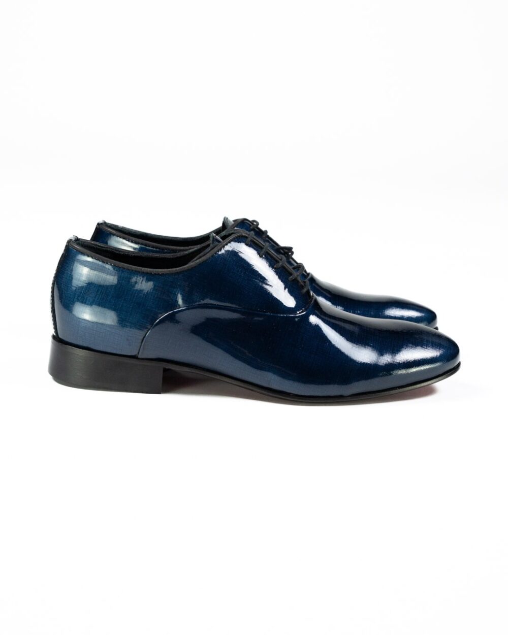 PAWELK'S - Scarpa Lucida Blu da Cerimonia - immagine 2