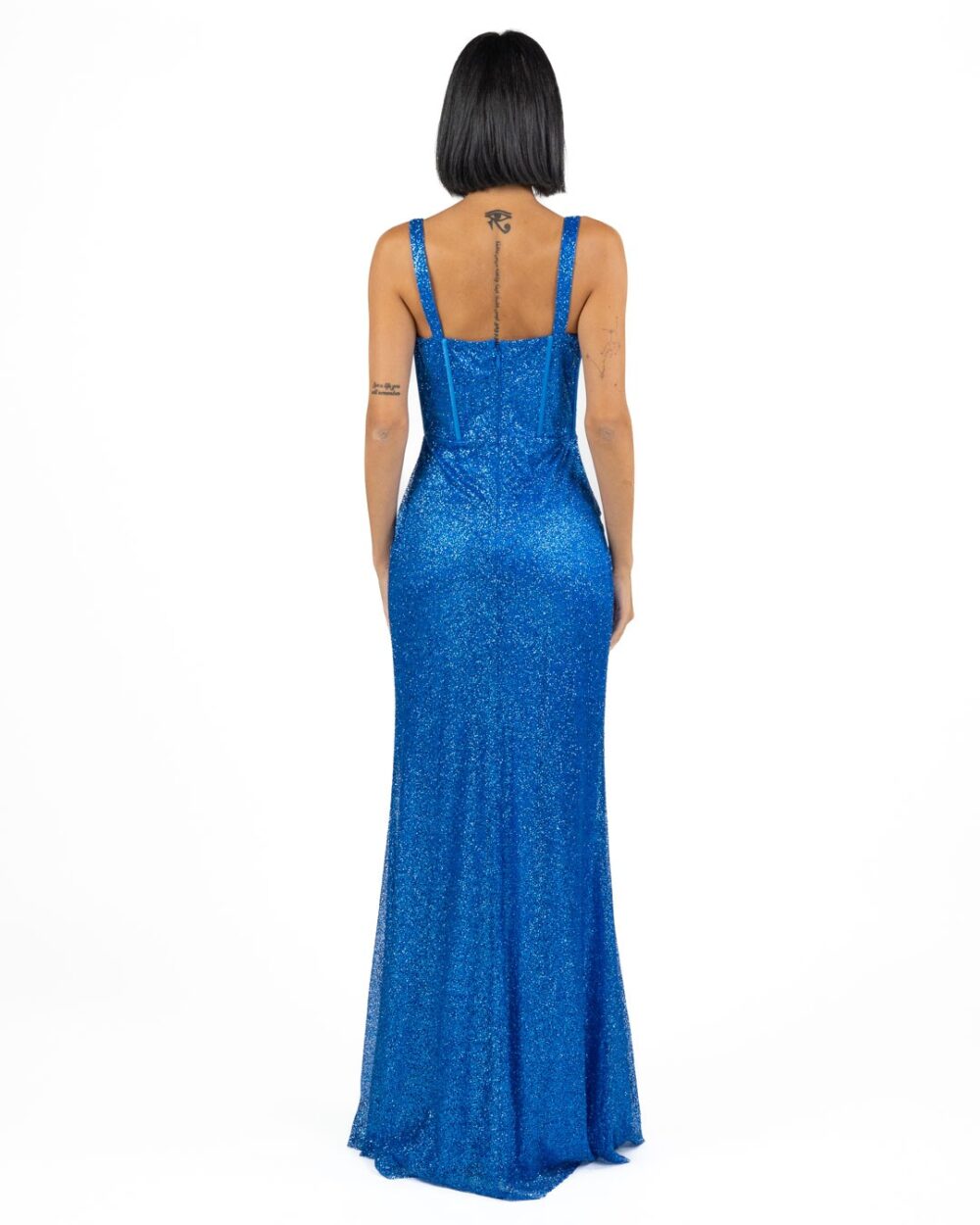 Berti Mode Collection - Abito sirena blu - immagine 2