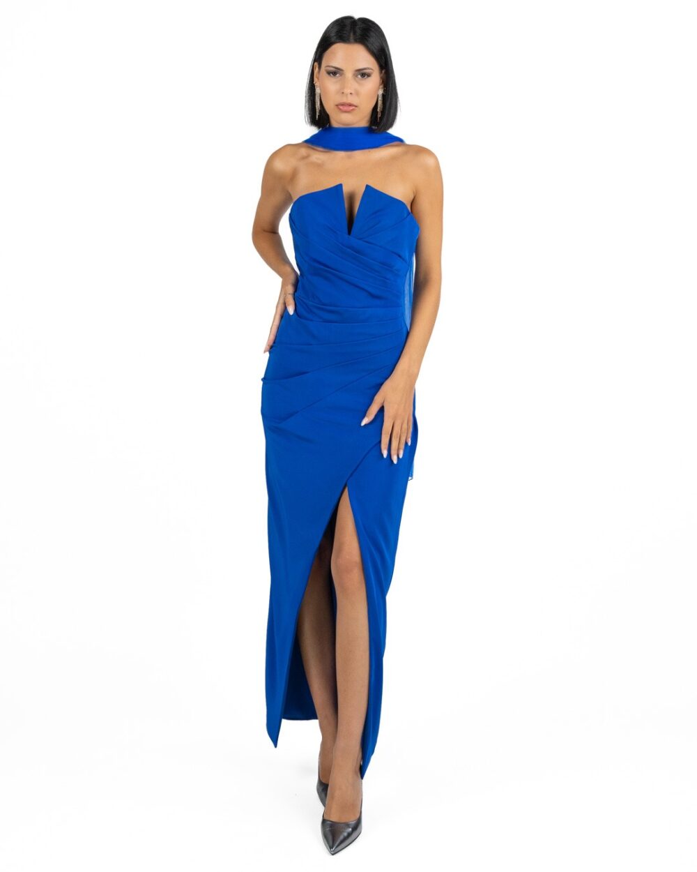 Berti Mode Collection - Abito blu - immagine 3
