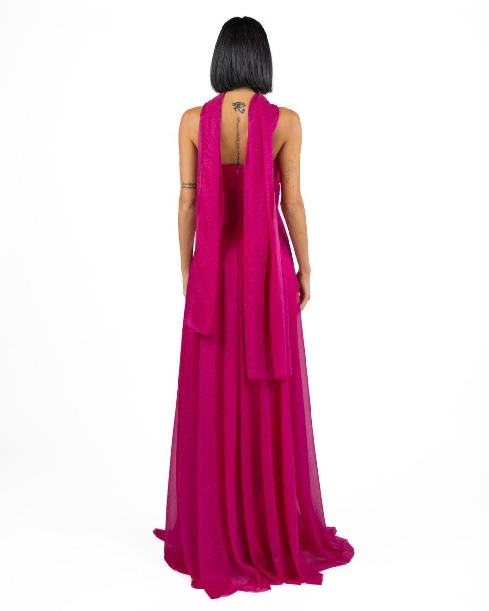Solo Gioie - Abito fucsia lurex - immagine 3
