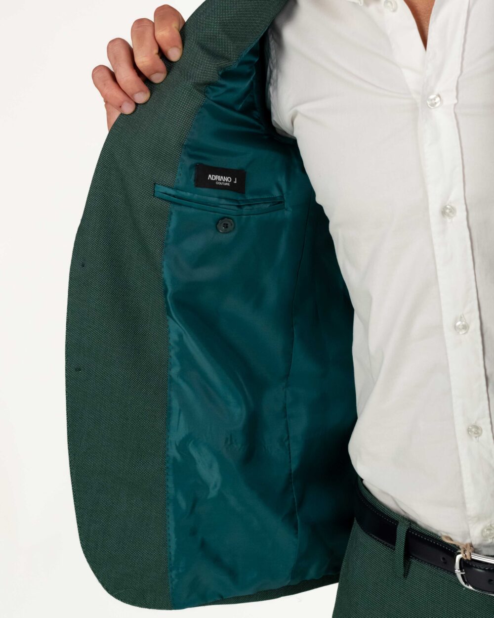 Langella - Completo verde grisaglia - immagine 8
