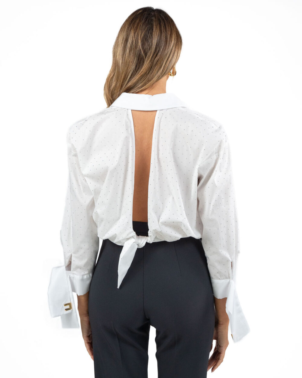 ELISABETTA FRANCHI - Camicia Bianca - immagine 4
