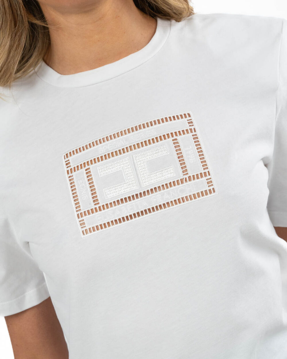 ELISABETTA FRANCHI - Maglia Gesso - immagine 3