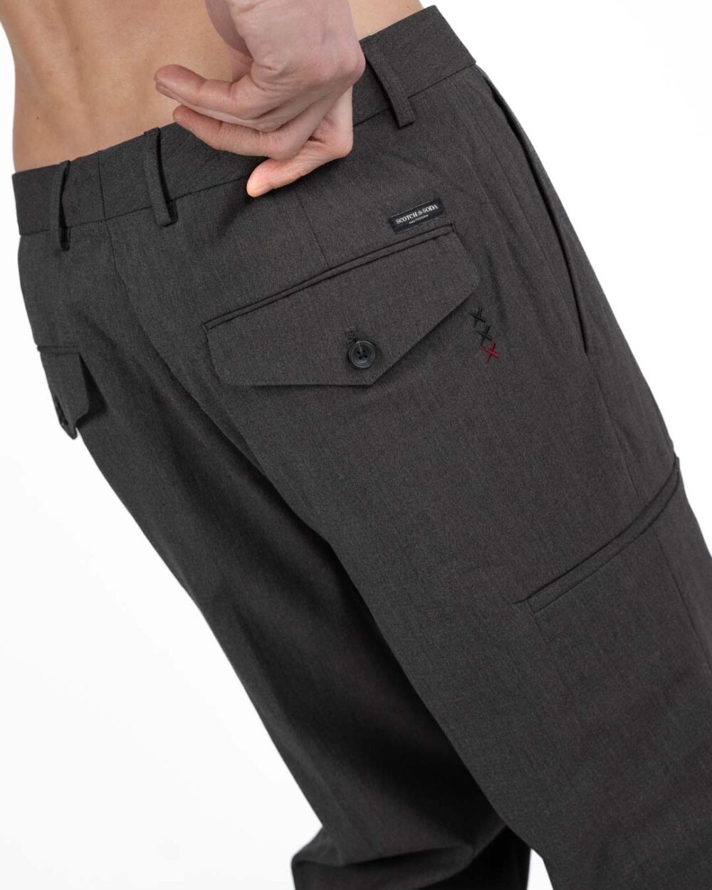 SCOTCH & SODA -  Pantalone melange - immagine 4