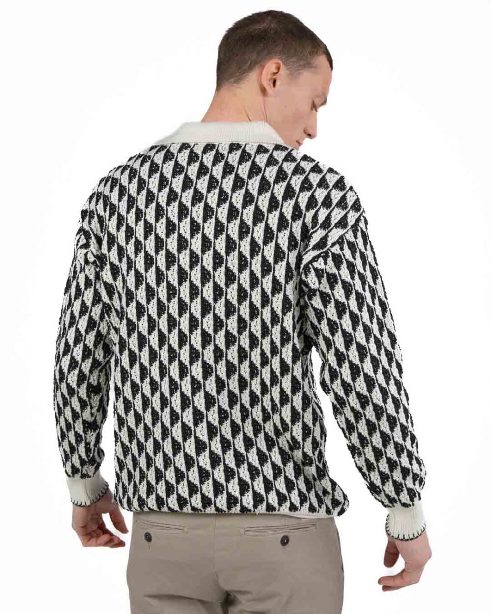 SCOTCH & SODA - Polo a Maniche Lunghe Jacquard - immagine 4