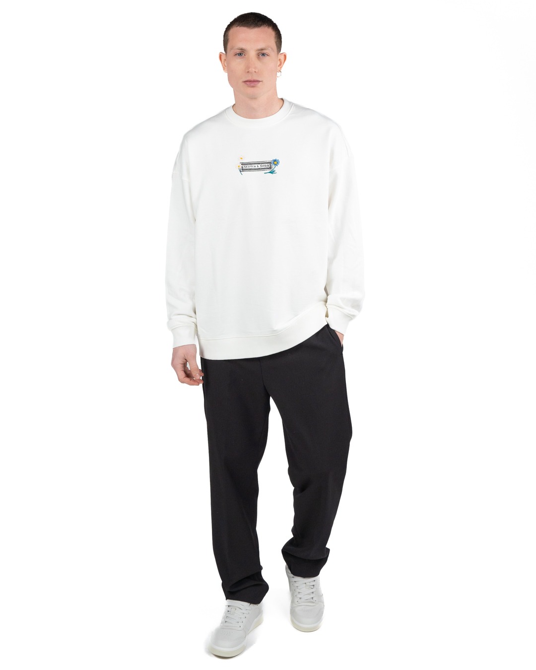 SCOTCH & SODA - Felpa oversize con artwork