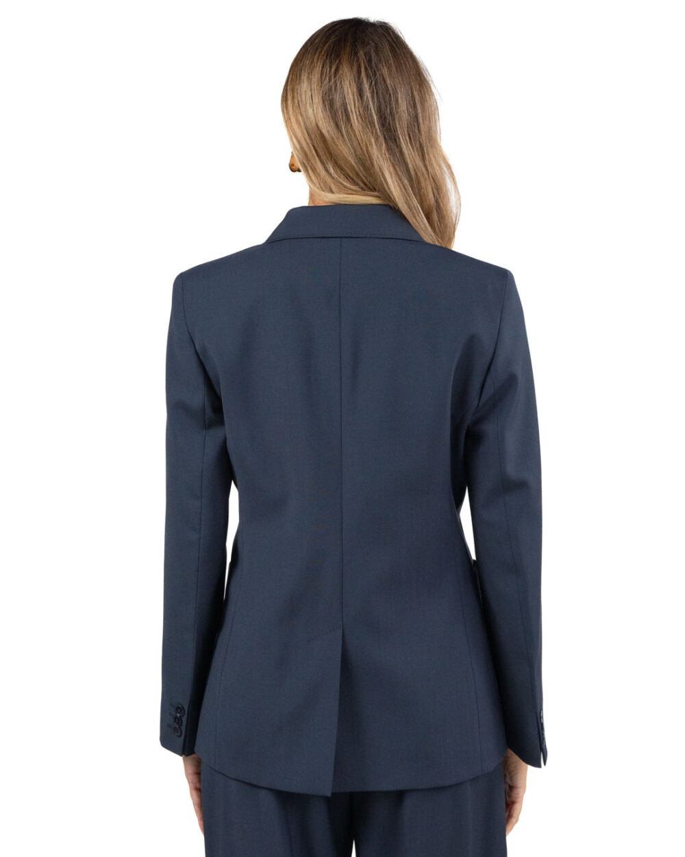 WEEKEND MAX MARA - Giacca pura lana vergine blu - immagine 4