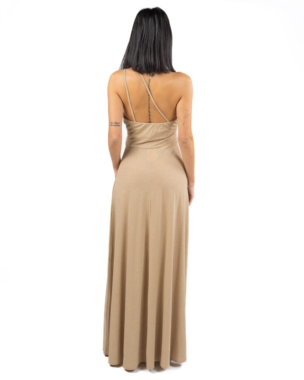 RINASCIMENTO - Abito oro lurex - immagine 3