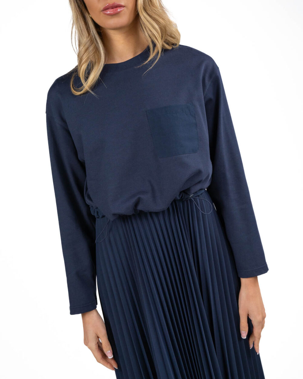 WEEKEND MAX MARA - Abito in Jersey Blu - immagine 2