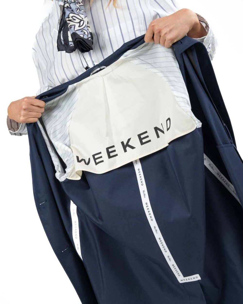 WEEKEND - Impermeabile gabardin Blu - immagine 6