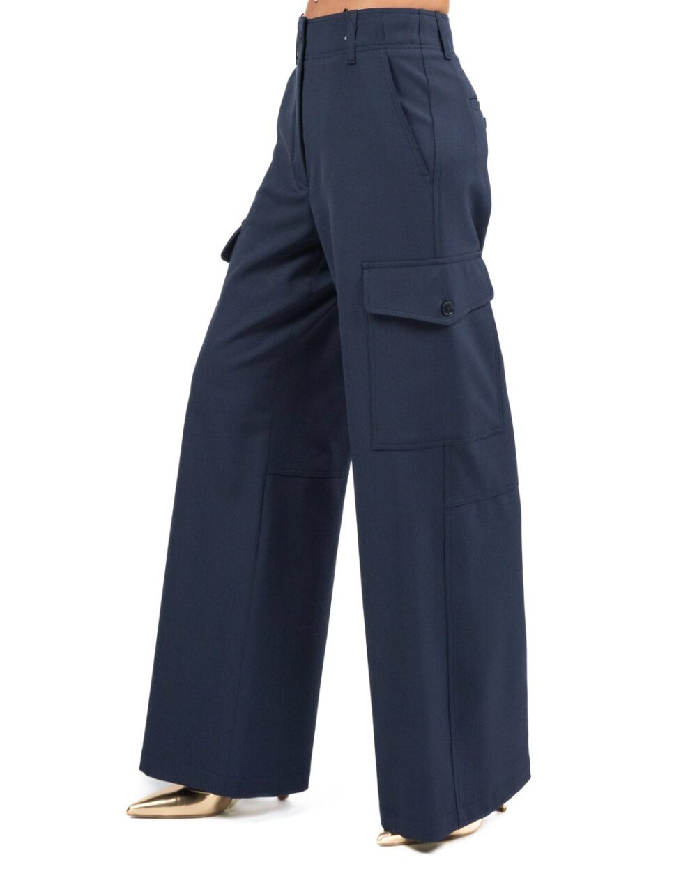 WEEKEND MAX MARA - Pantalone gabardina blu - immagine 2