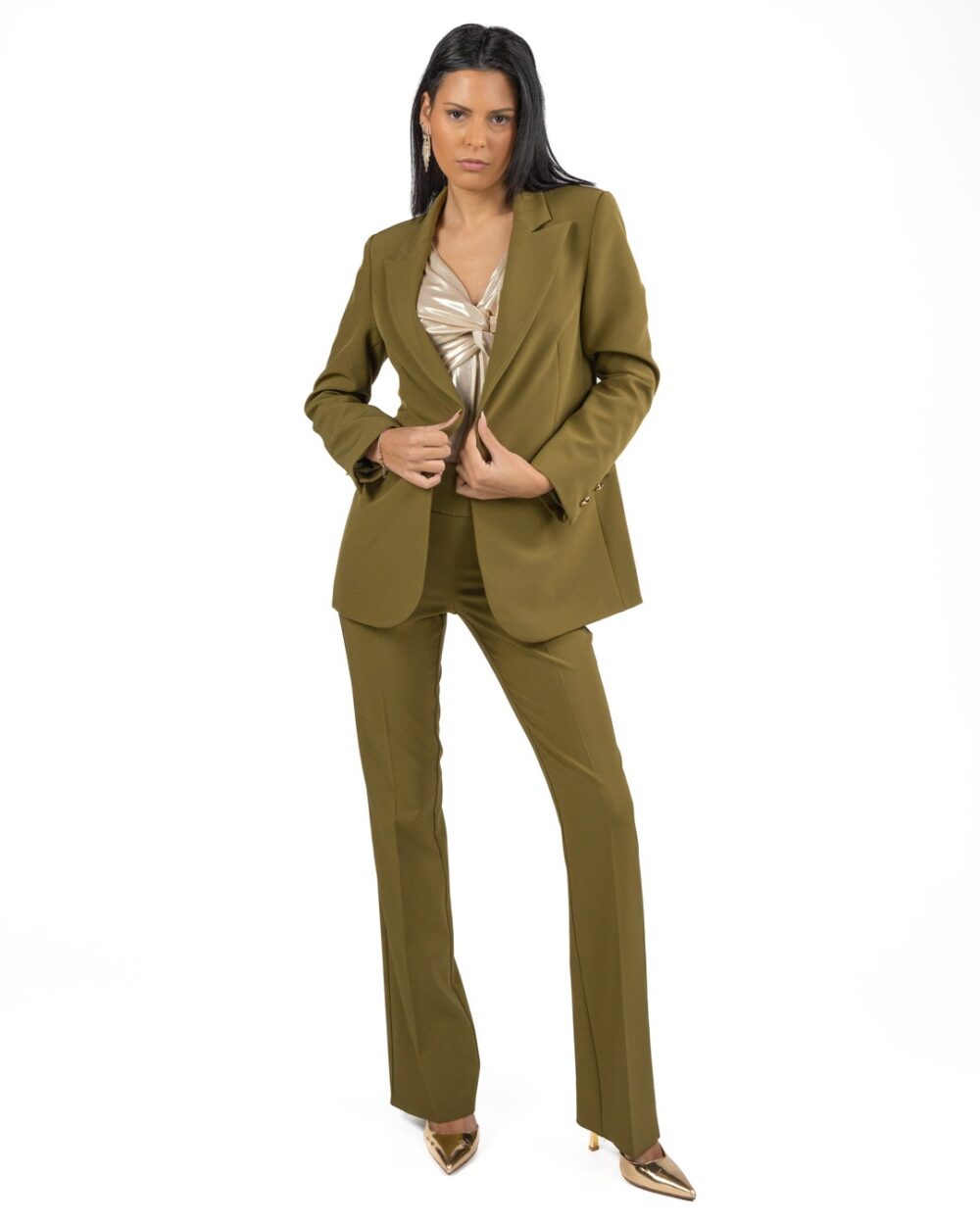 RINASCIMENTO - Pantalone Verde Militare