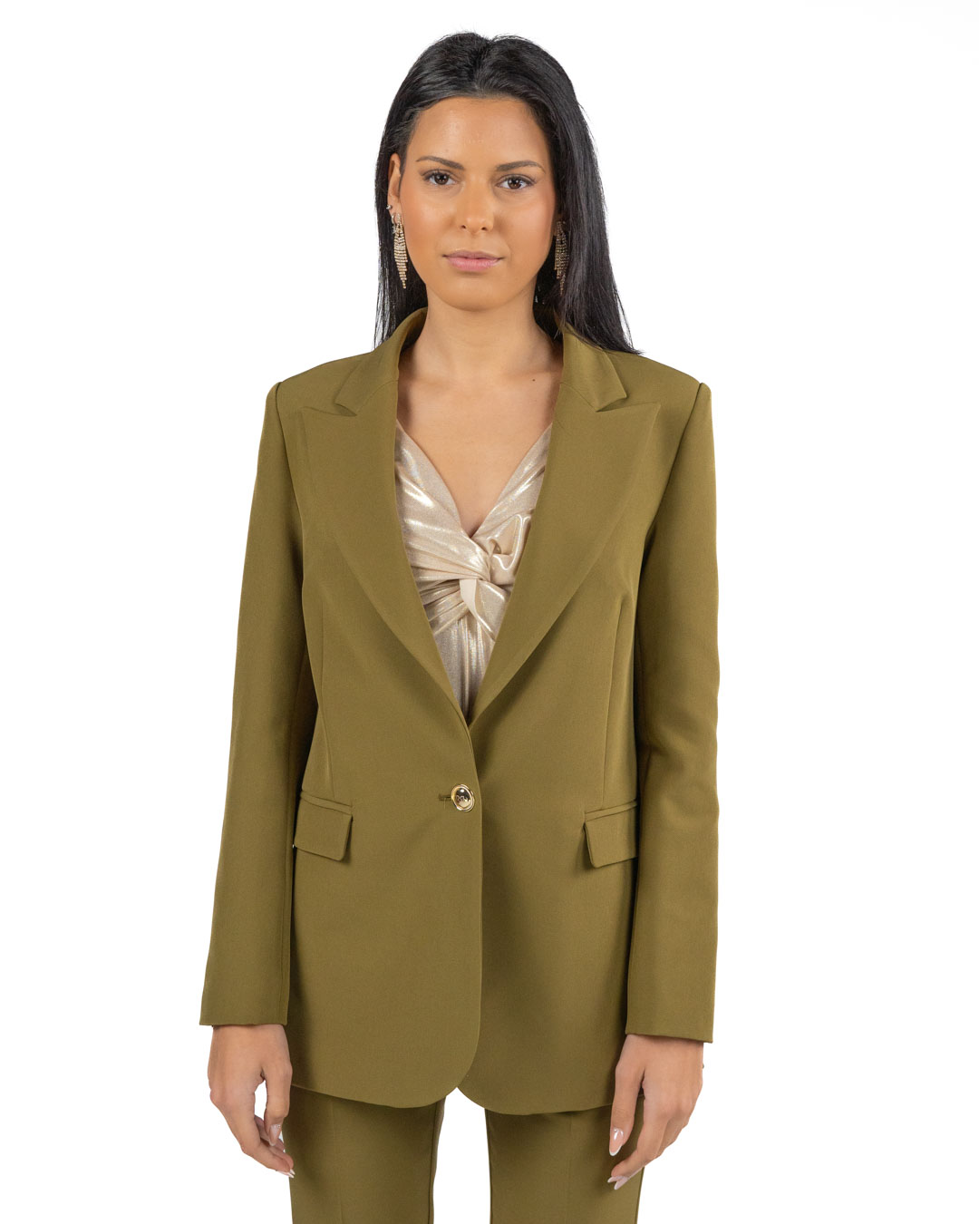 RINASCIMENTO - Giacca Verde Militare