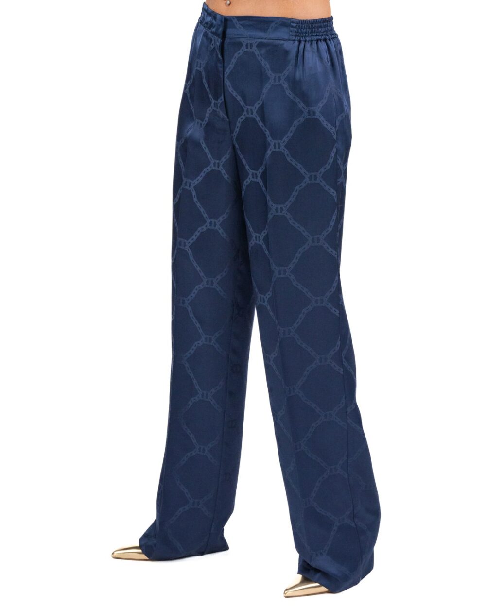 TWINSET - Pantalone Indaco - immagine 3