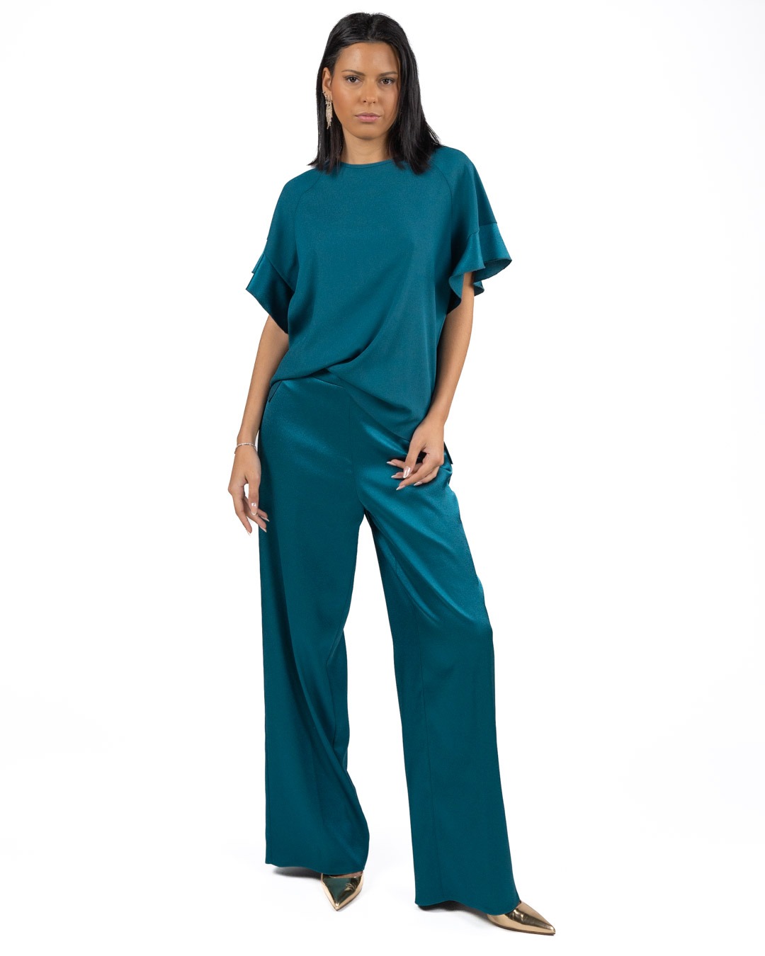RINASCIMENTO - Blusa Verde