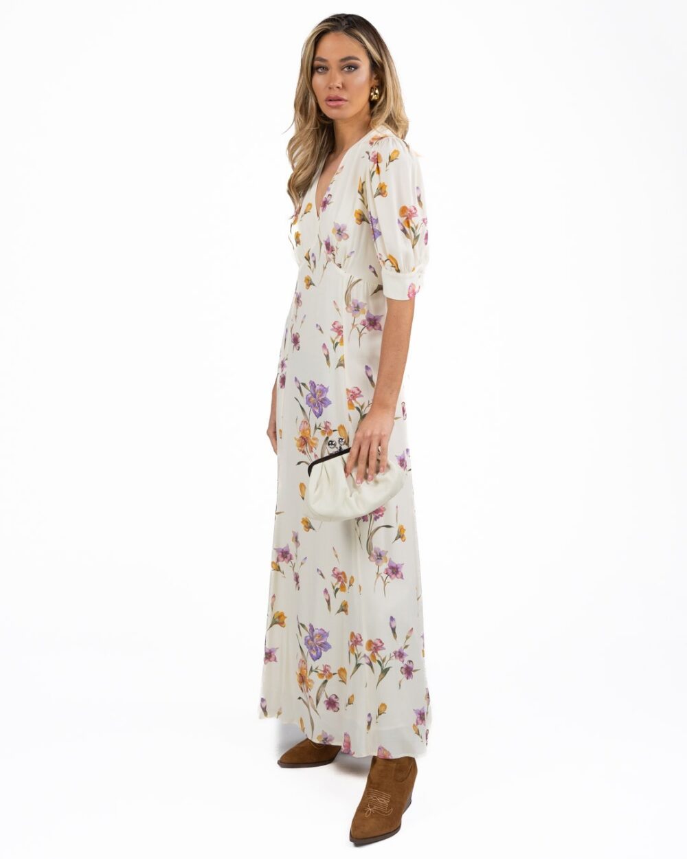 TWINSET - Vestito longuette floreale - immagine 2