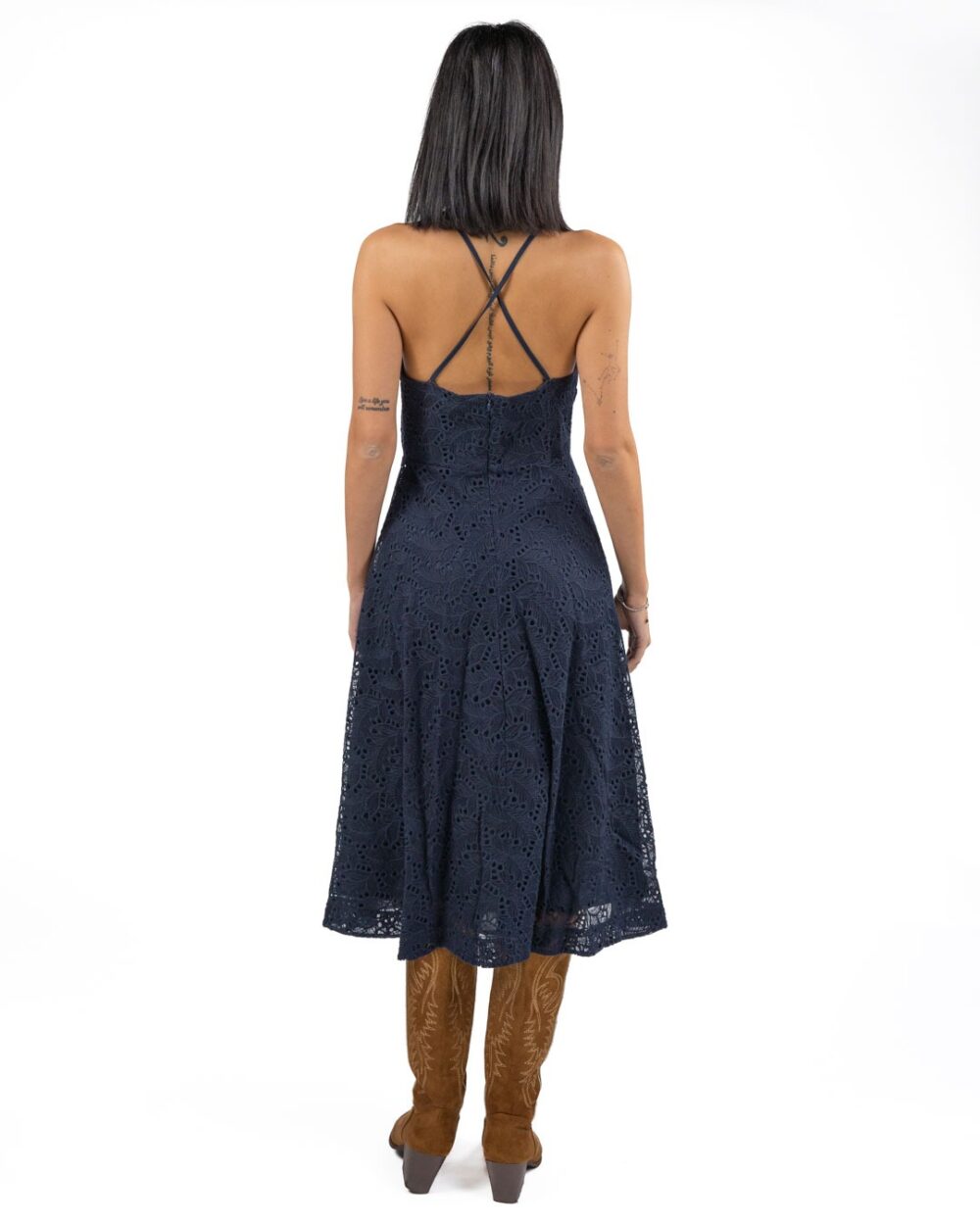 MARELLA - Abito in jersey blu - immagine 3
