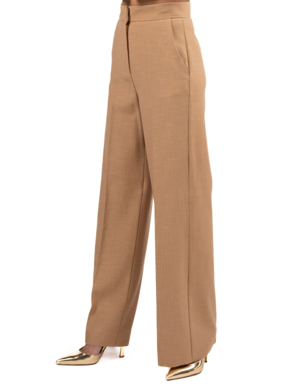 MARELLA - Completo gilet e pantalone tinta tabacco - immagine 5