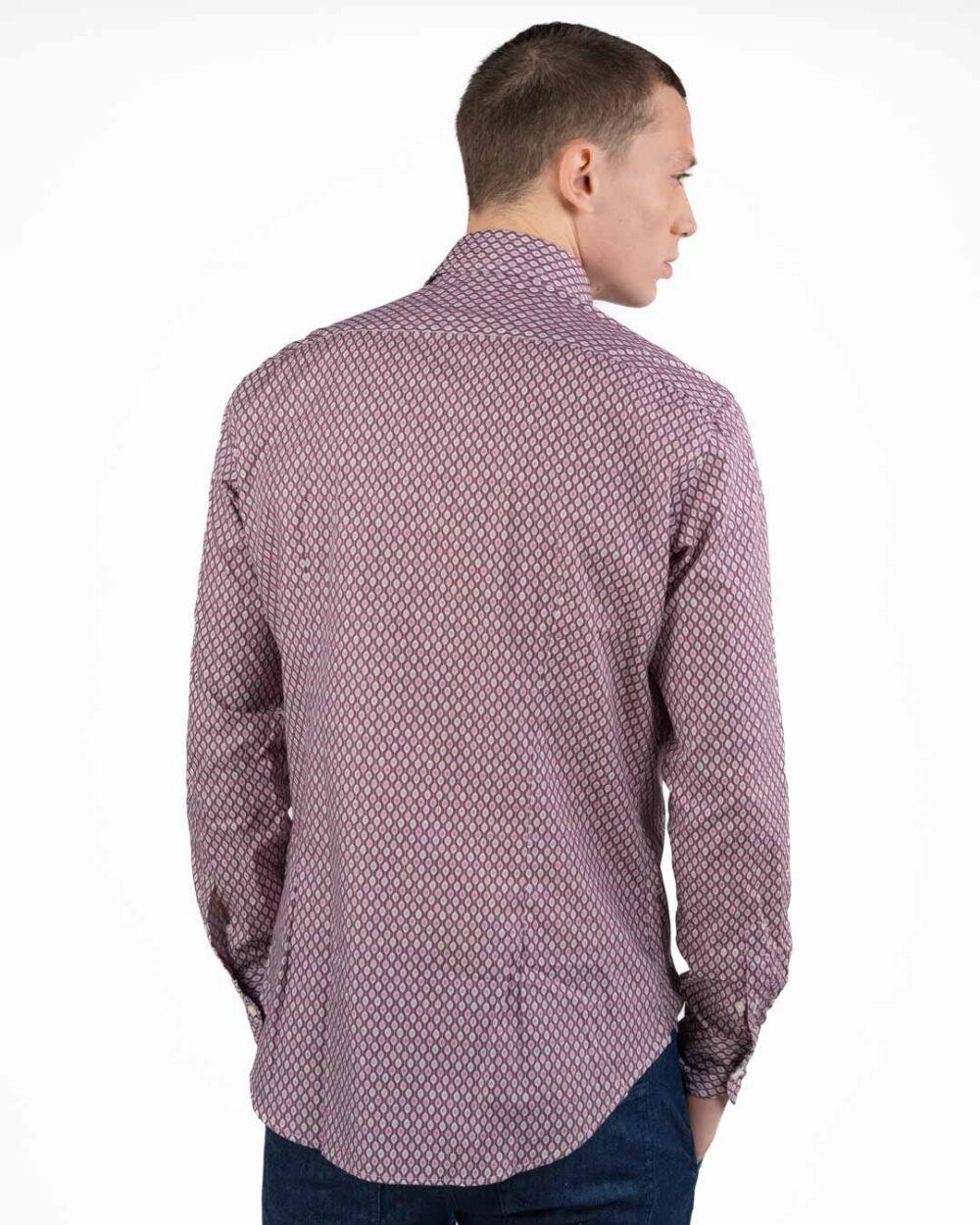BOTTEGA ARTIGIANA - Camicia Fantasia Rosa - immagine 3