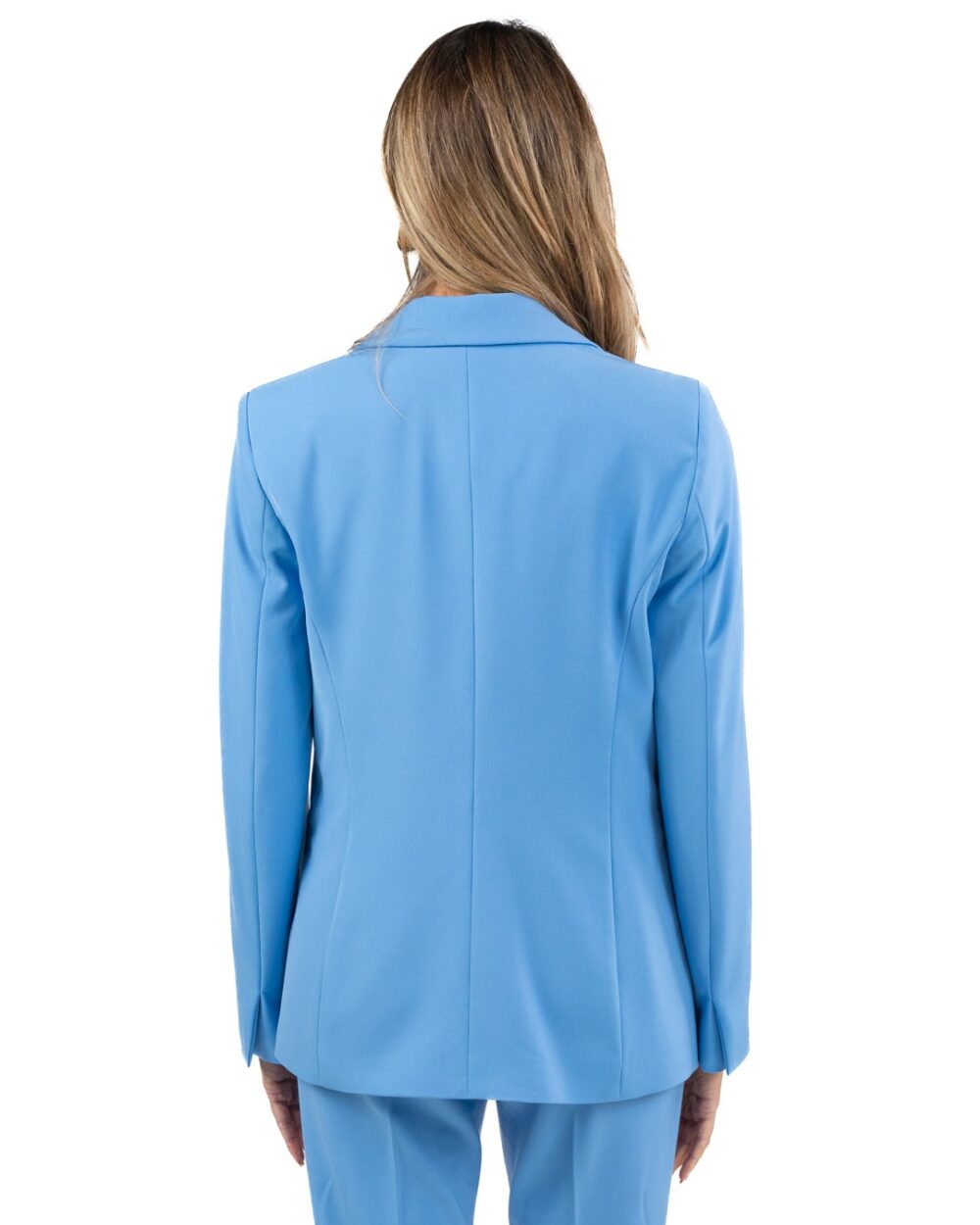 MARELLA - Giacca sfiancata azzurra - immagine 4