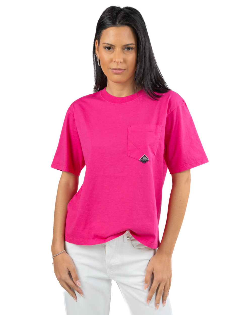 ROY ROGER'S - T-shirt Fucsia