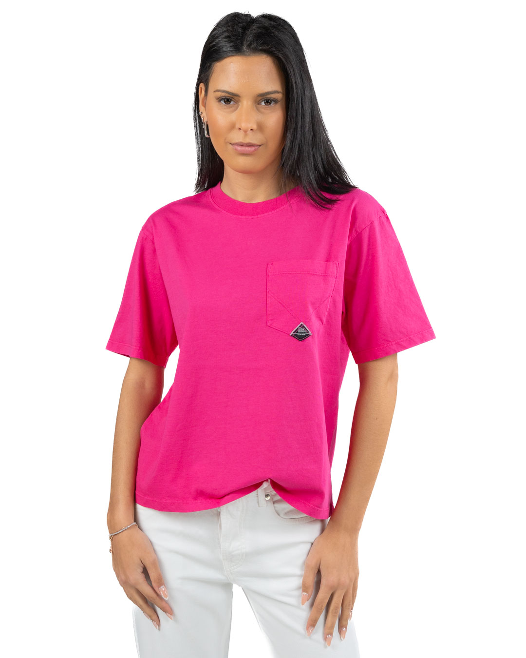 ROY ROGER'S - T-shirt Fucsia