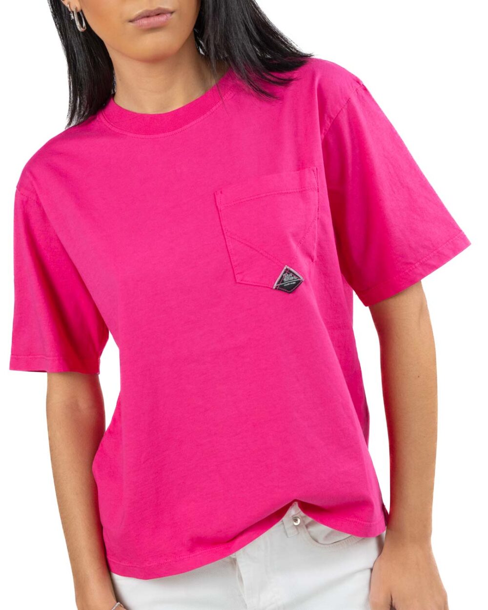ROY ROGER'S - T-shirt Fucsia - immagine 2