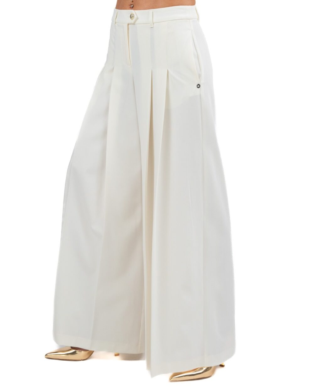 PENNYBLACK - Pantalone Lungo Avorio - immagine 2