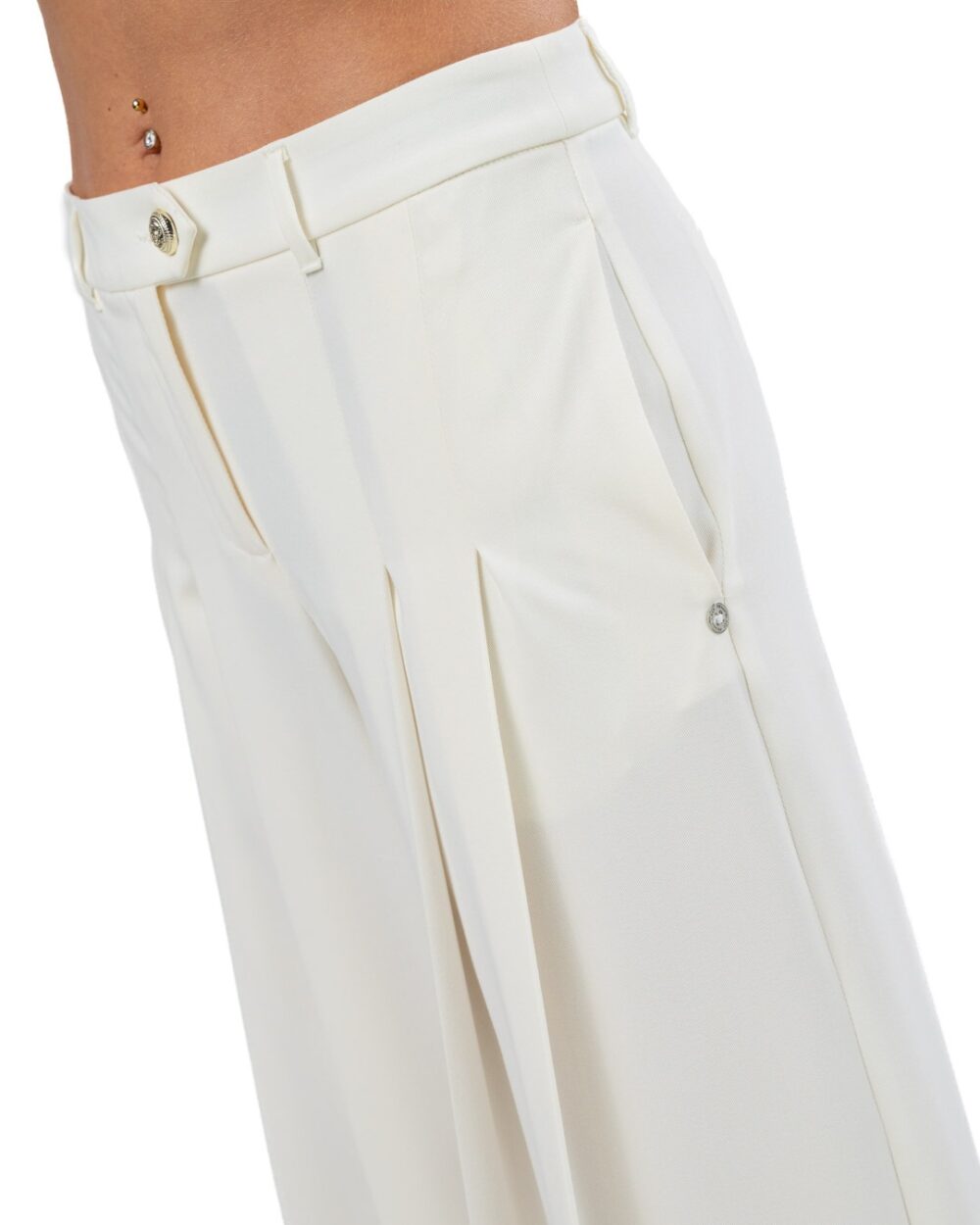 PENNYBLACK - Pantalone Lungo Avorio - immagine 4