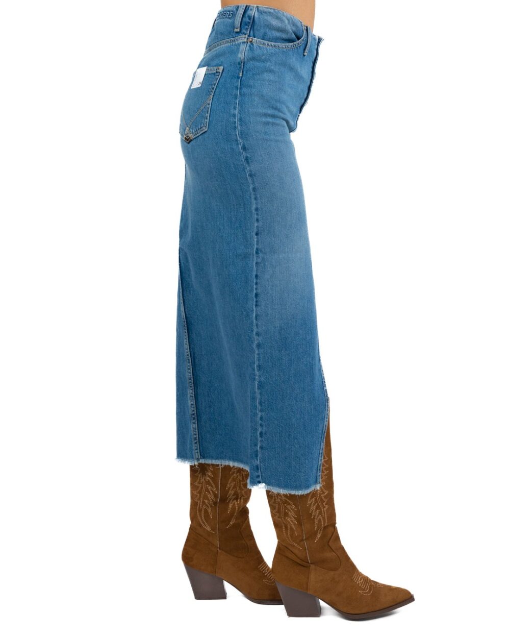 ROY ROGER'S - Gonna in denim - immagine 2