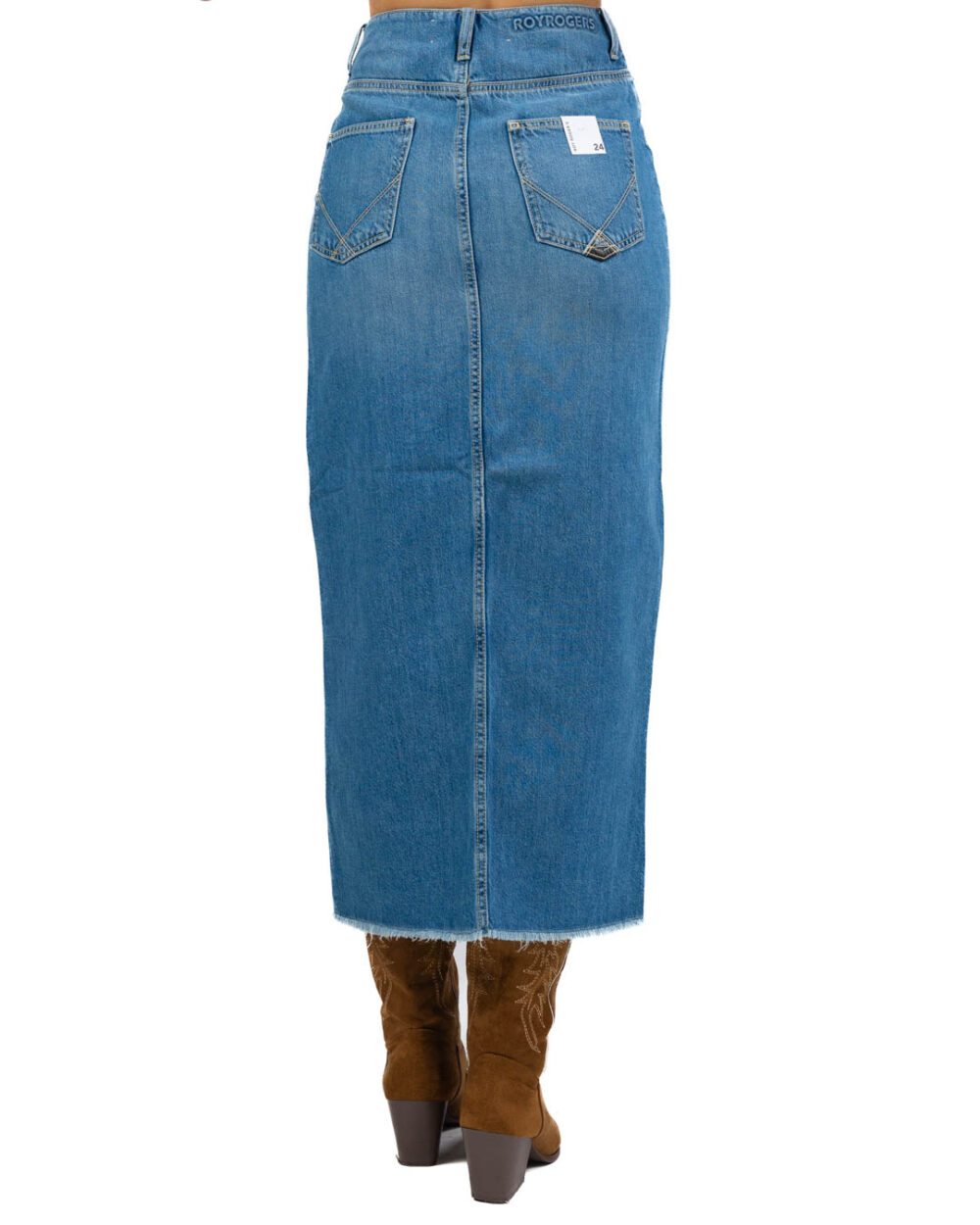 ROY ROGER'S - Gonna in denim - immagine 3