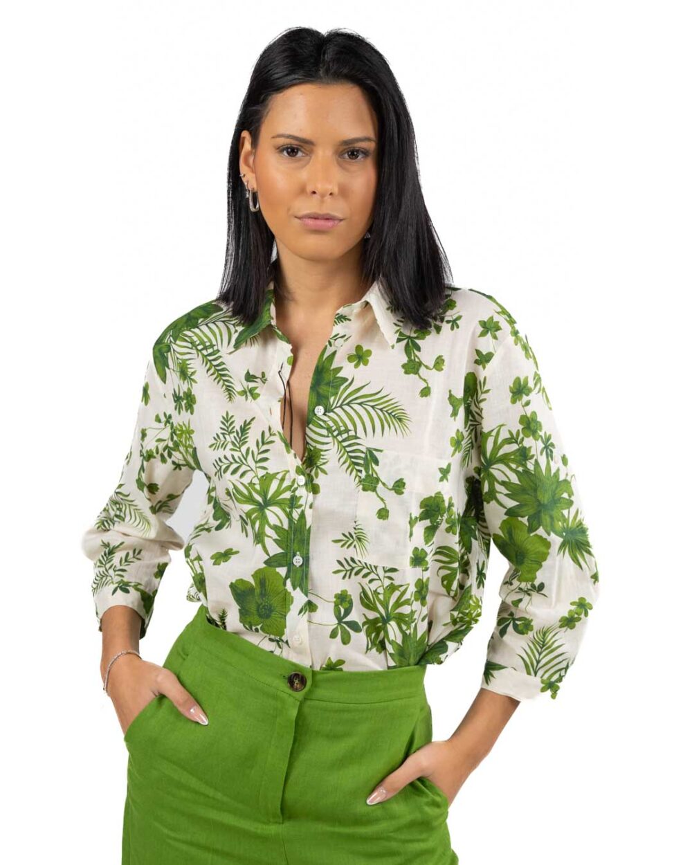 EMME MARELLA - Camicia Lino - immagine 2