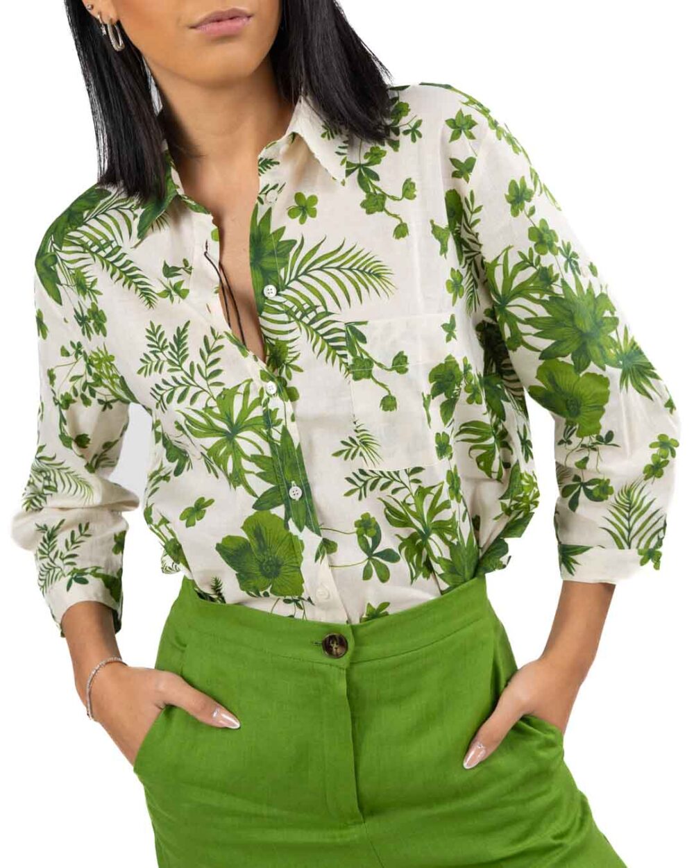 EMME MARELLA - Camicia Lino - immagine 3