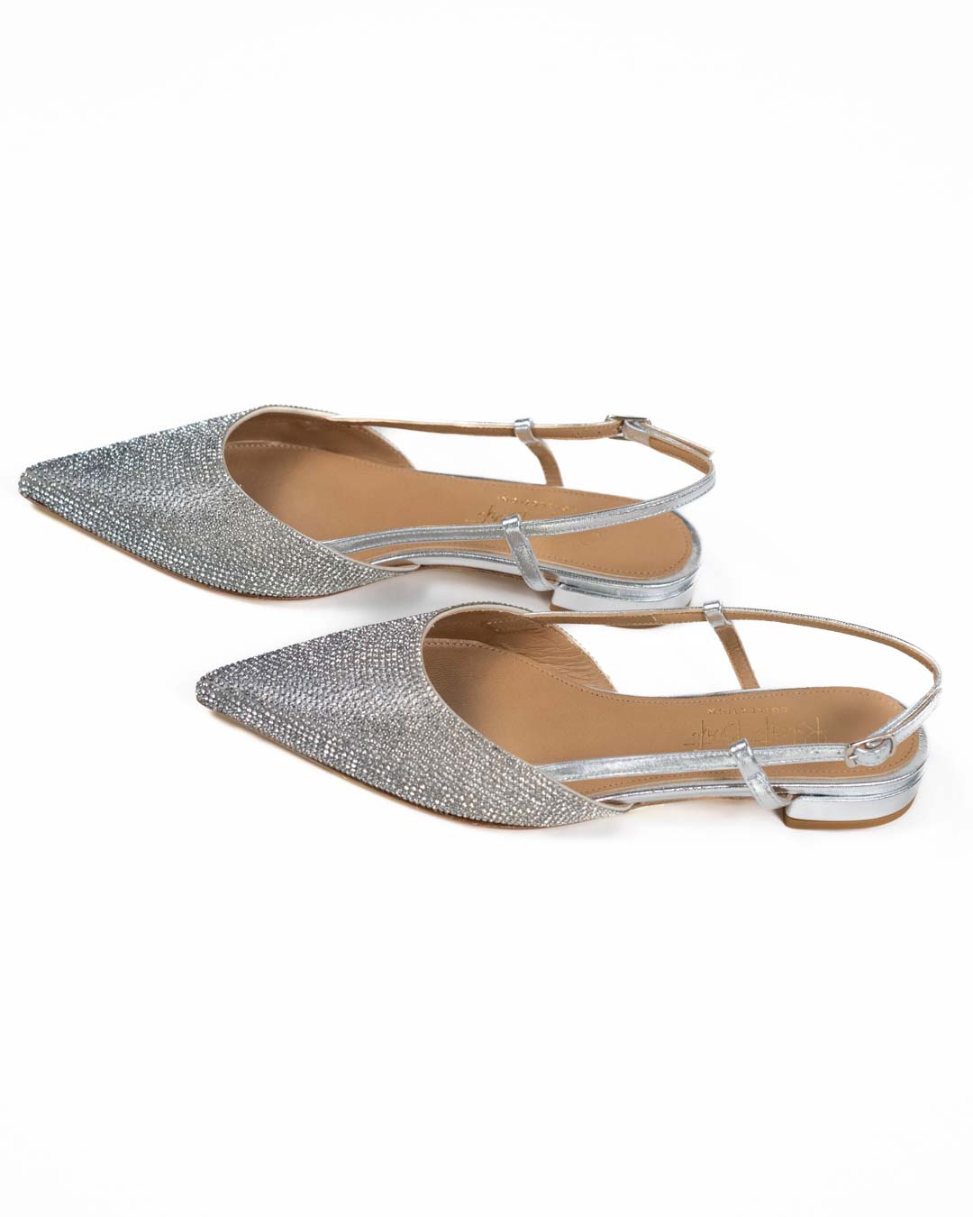 Roberto Berti Collection - Ballerina strass platino